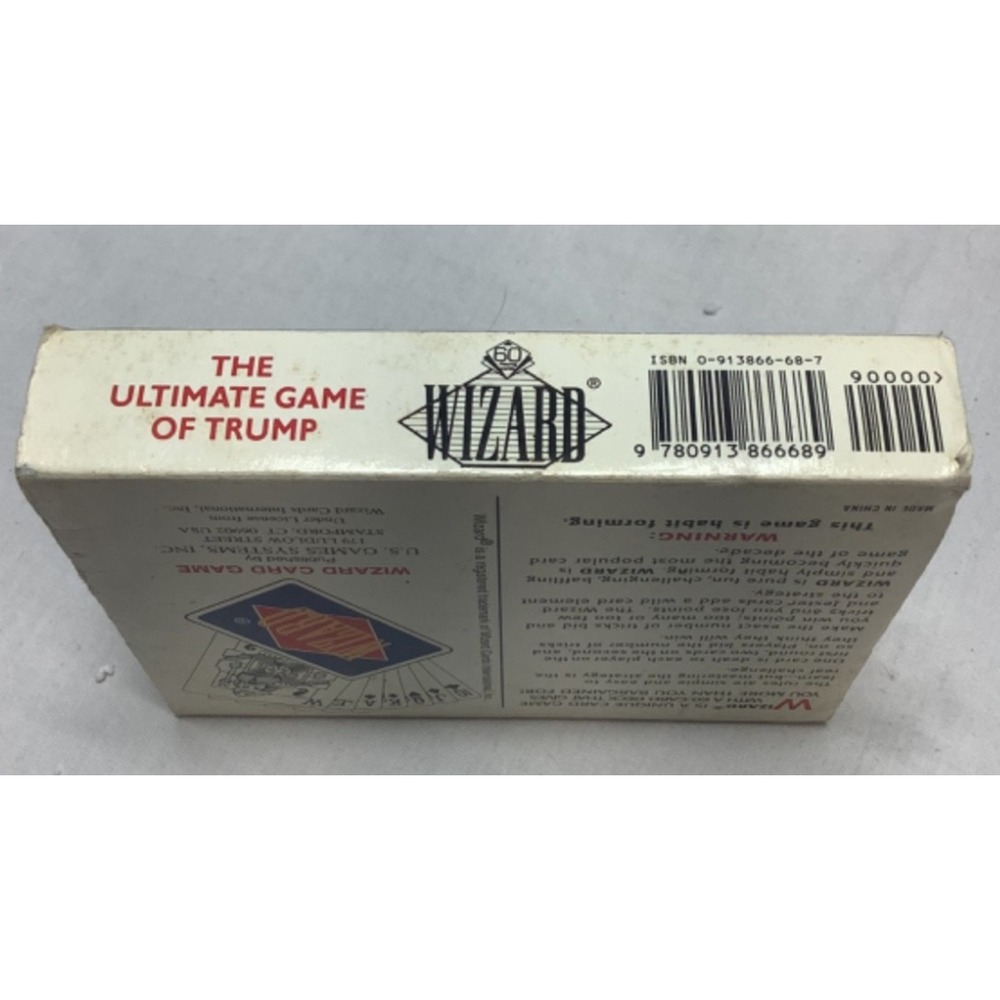 The Original WIZARD Card Game US Games Systems vintage Complete - Picture 4 of 10